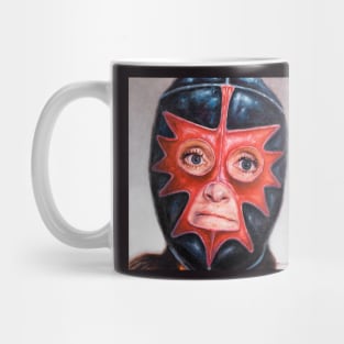 Chrystia: Wrestling Mask Portrait Mug